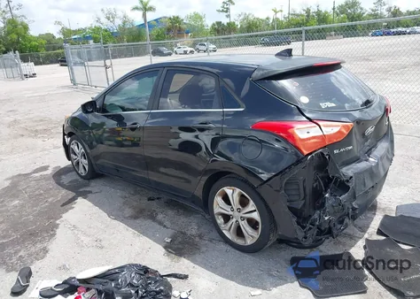 2013 Hyundai Elantra Gt из США, поврежденный, VIN KMHD35LE8DU104632